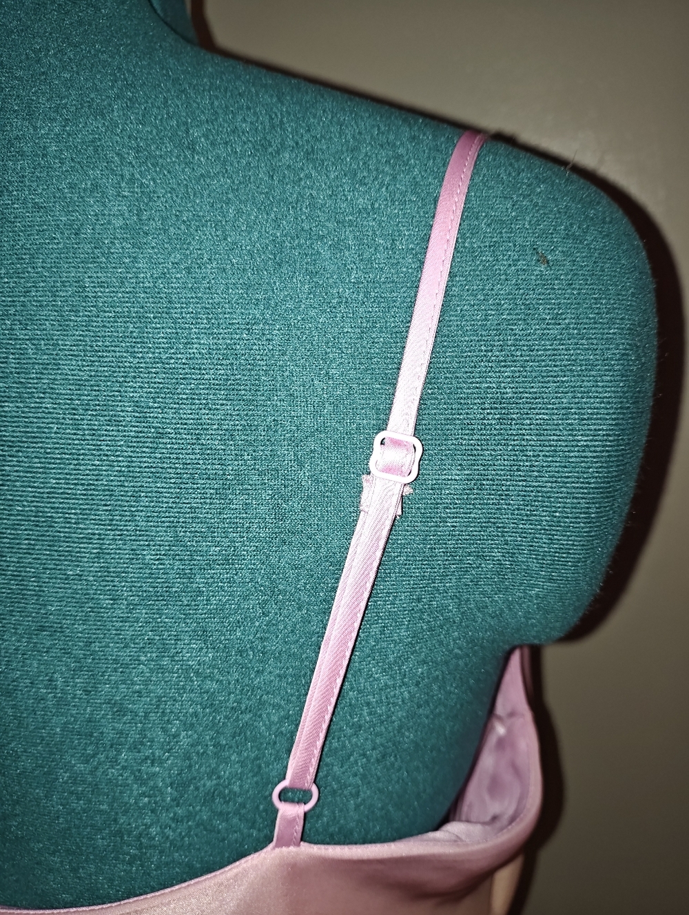 Express Sleeveless Ombre Pink, Yellow, and Orange Slip Dress - Picture 4 of 5